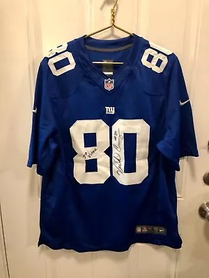 New York Giants Victor Cruz Autographed NFL Football Nike Jersey See Pictures  • $149