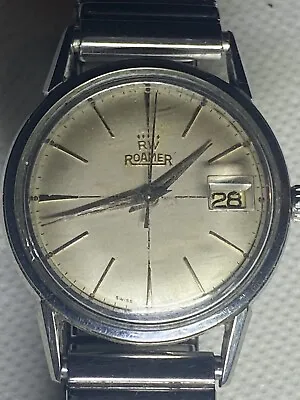 Vintage Roamer Brevete 17jewels Gents Manual Watch In Good Working Order • $345