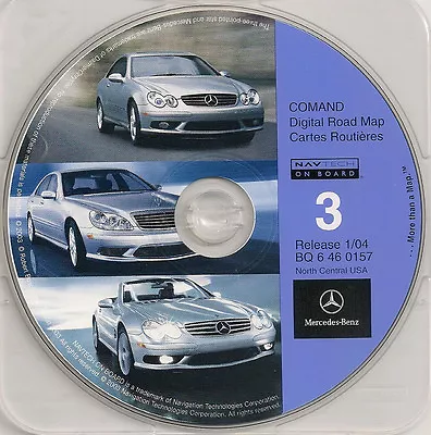 2000 2001 2002 Mercedes Benz E320 E430 E55 AMG Navigation CD #3 North Central • $43