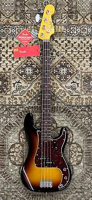 Fender American Vintage II 1960 Precision Bass In Sunburst  W/ Case Setup #1737 • $2299.99