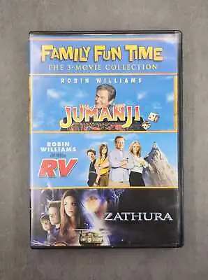 $6.99 • Buy Jumanji (1995) / Rv / Zathura: A Space Adventure DVDs