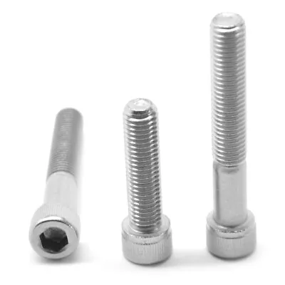 M8 X 1.25 X 40 MM (PT) Coarse Socket Hd Cap Screw Stainless Steel 18-8 • $29.95