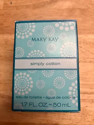 Mary Kay Simply Cotton Perfume 1.7 Fl Oz. New With Box  • $29.99