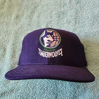 Vintage Minnesota Timberwolves New Era 5950 Hat W Tags NBA Licensed Never Worn • $20