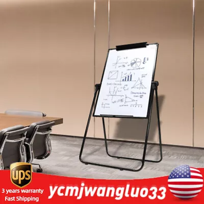 Foldable Dry Erase Board Kit Mobile Double-sided Whiteboard Magnetic 40x28‘’ • $81.60