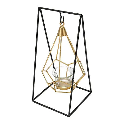 Tealight Candle Holders Antique Pendant Hanging Geometric Tealight Candle Ho RHS • £13.22