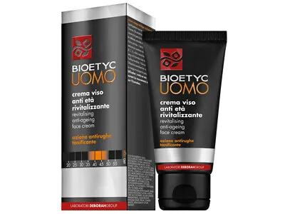 BIOETYC UOMO Men Revitalising Anti-Ageing Face Cream 50ml 🎁 NEXT DAY DELIVERY • £12.99