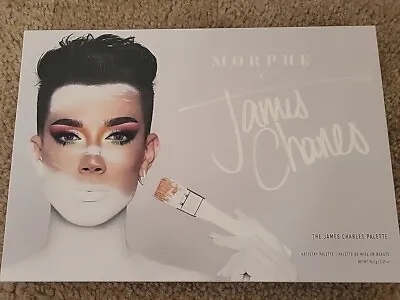  JAMES CHARLES X MORPHE ARTISTRY PALETTE LARGE NIB! 100% AUTHENTIC • $80