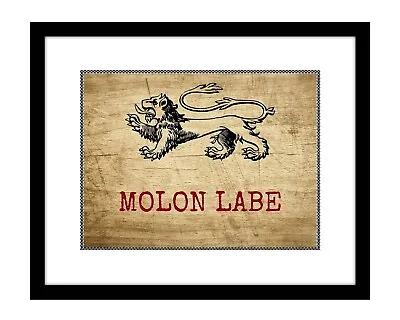 $10.99 • Buy Lion Molon Labe 8x10 Photo Print Second Amendment AR15  Gun Rights 2nd NRA