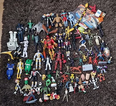 80s 90s 00s Random Action Figure Bundle Job Lot Power Rangers G1 Vintage Retro  • £16