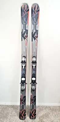 184 Cm K2 AMP RICTOR 82XTi All-Terrain Rocker Skis W/ MARKER Adjustable Bindings • $299