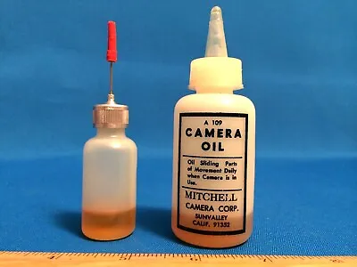 Oil For Mitchell Movie Cameravintage Plastic Bottle Of Camera Movement Oil Arri • $139