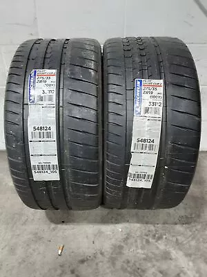 2x P275/35R19 Michelin Pilot Sport Cup 2 MO 7/32 New Tires • $850