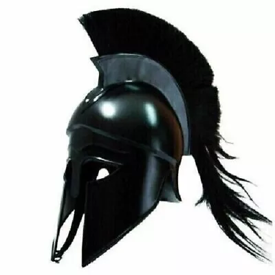 Armor Knight Spartan Costumes Roman Greek Liner Re-enactment Metal Helmet • $90