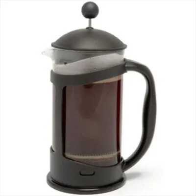 £9.99 • Buy Coffee Plunger 3 Cup 6 Cup Cafetiere Black Coffee Maker French Press Glass      