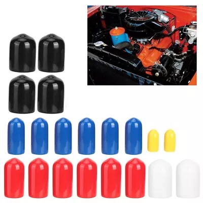 $7.50 • Buy 20 Pcs Carburetor And Vacuum Rubber  Plug Assortment Kit Intake Vacuum Line