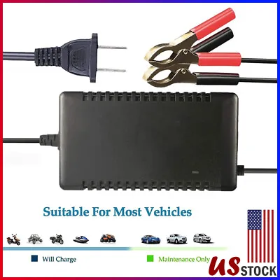 12V Battery Charger Maintainer Trickle For Harley Davidson Motorcycle Car • $8.99