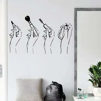 Wall Vinyl Sticker Beauty Shop Store Decal Barber SPA Salon Hair Nail Pedicure • $19.99