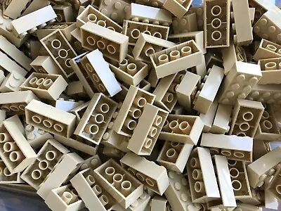 $8.99 • Buy Lego Parts- New- #3001-tan- 2 X 4  Brick-20 Pieces