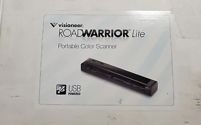 Visioneer RoadWarrior Lite USB Powered Portable Color Scanner With Box • $32.99