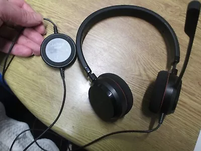 £17 • Buy Jabra HSC016 Stereo USB Wired Headset Headphones Mic For Skype Business