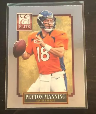 2013 Panini Elite PEYTON MANNING #31 Broncos • $1.49