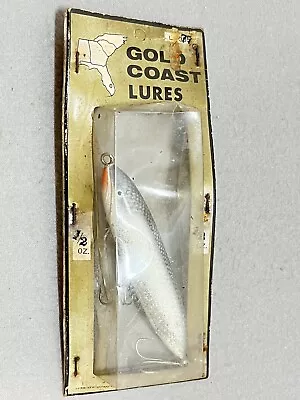 Vintage Gold Coast Lures Zara Spook Style Lure New In Package Florida Lure • $17.95