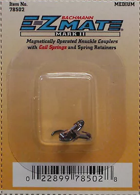 Bachmann N Scale Ez Mate Magnetically Operated Knuckle Couplers Bac78502 New!!! • $2.89