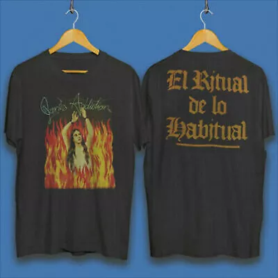 $12.99 • Buy NEW Janes Addiction Angel Ritual De Lo Habitual 1991 T-Shirt Unisex Black