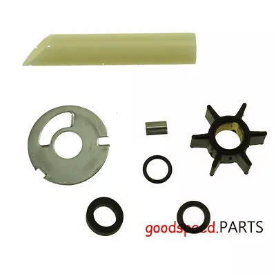 Water Pump Impeller Kit Mercury 4 4.5 7.5 9.8 75 110 .456 Driveshaft 89981T1 • $14.80