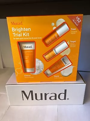 Murad Brighten Trial Kit - Cleanser Serum Essential-C Dark Circle Corrector • $47