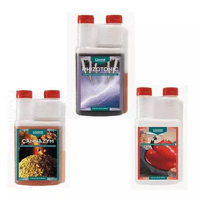 Canna 1l Combo Pack - Cannazym + Rhizotonic + Pk 13-14 Nutrients Additives • $197