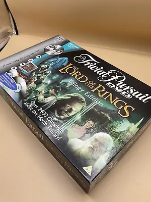 Lord Of The Rings Trivial Pursuit DVD Board Game *BRAND NEW UNSEALED* • £15