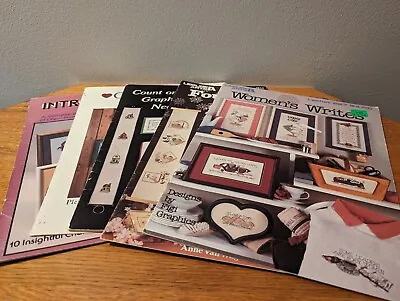 Your Choice~Vintage Counted Cross Stitch Patterns Pamphlets Booklets  • $4