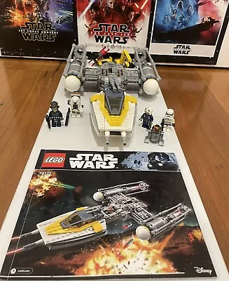 LEGO Star Wars: Y-Wing Starfighter 75172 - 100% Complete - Mint Condition - Rare • $260