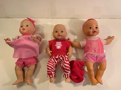 Baby Doll Lot Fisher-price Mattel Little Mommy Hide & Peek Talking Doll Cititoy • $24