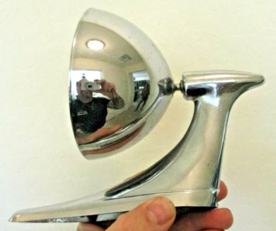 Vintage! Aftermarket? 1960's? Chrome Car Out Side Mirror GM Ford Mopar? # M1541  • $49.99