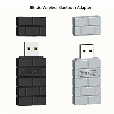 8Bitdo Wireless Bluetooth USB RR Adapter For Windows Mac Raspberry Pi Swi#b • $31.01