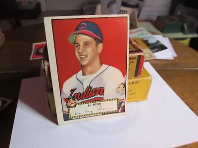 Vintage 1952 Topps Baseball Card Al Rosen #10 *u Grade* Ex Or Better • $9.50