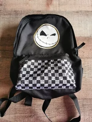 VANS X The Nightmare Before Christmas Jack Skellington Mini Backpack Checkered • £28.95