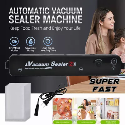 Vacuum Sealer Machine With 50PCS Bags Chamber Food Saver Bag Packing Sealing USA • $6.59