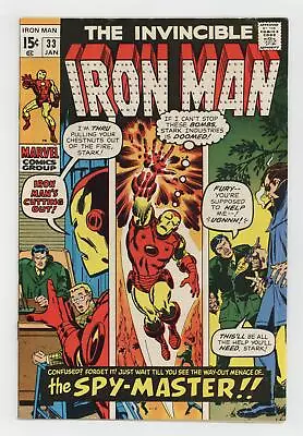 Iron Man #33 VG 4.0 1971 • $16.50