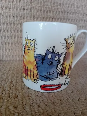 McLAGGAN SMITH MUGS Quentin Blake Funny Cats • £9.99