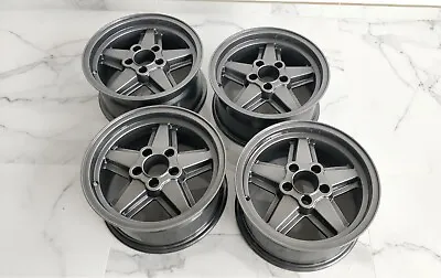 PENTA ALLOY WHEELS By RONAL ET23 15'' MERCEDES AMG R107 SL W123 W126 VW T3 GREY • $1485