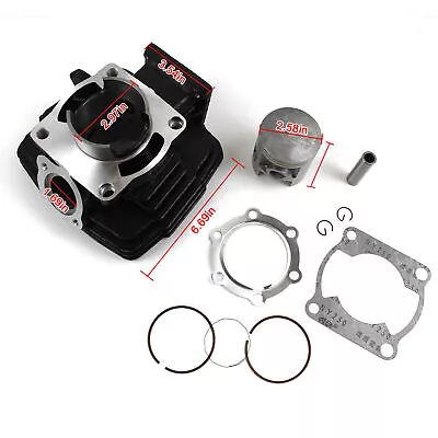 Cylinder Piston Gasket Top End Engine Rebuild Kit For Yamaha 66mm DT175F/G/H • $130.19