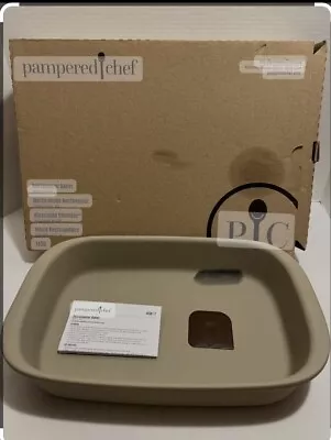 Pampered Chef Family Heritage Classics Rectangular Stoneware Baker 1430 9X13 USA • £81.92