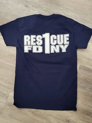 NEW Vintage FDNY Firefighter Shirt NYC Rescue 1  Fire Department • $21