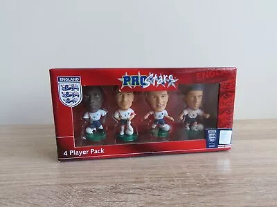 2006 Corinthian ProStars England 4 Pack Figures (Sealed) David Beckham Owen Cole • £25