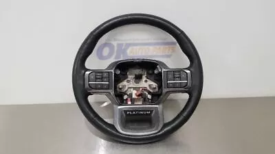 22 Ford F150 Platinum Steering Wheel Black Leather Heated • $450