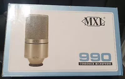 MXL 990 Large-Diaphragm Condenser Microphone • $80